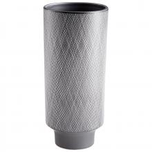 Cyan Designs 09001 - San Leandro Vase Matte Grey And White - Large