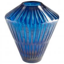 Cyan Designs 09495 - Toreen Vase Blue - Squat