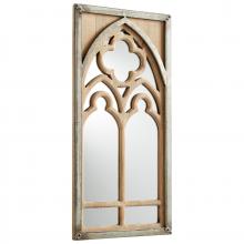 Cyan Designs 09841 - Carlita Mirror Galvanized Metal And Natural Wood