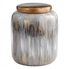 Cyan Designs 10423 - Spirit Drip Container Olive Glaze - Large