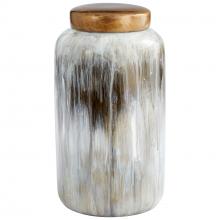 Cyan Designs 10424 - Spirit Drip Container Olive Glaze - Small