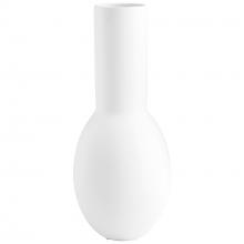 Cyan Designs 10538 - Impressive Impression Vase Matte White - Large