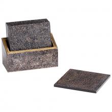Cyan Designs 10720 - Arless Coasters Brown & Bronze