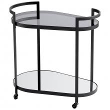 Cyan Designs 10837 - Cosmo Bar Cart Black - Small