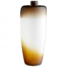 Cyan Designs 10858 - Jaxon Vase Amber Swirl - Small