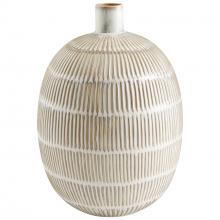 Cyan Designs 10924 - Saxon Vase Oyster Blue - Medium