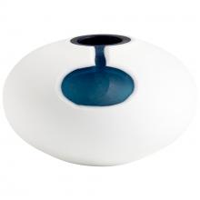 Cyan Designs 11108 - Oracle Vase Blue And White - Small
