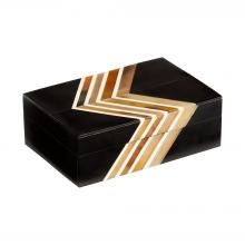 Cyan Designs 11144 - Salvador Container Black And Brown - Small