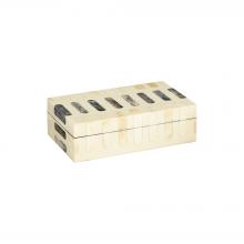 Cyan Designs 11148 - Manscala Container Grey And Ivory - Small