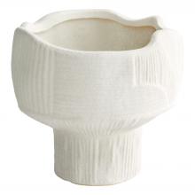 Cyan Designs 11467 - Astreae Pedestal Bowl White - Small