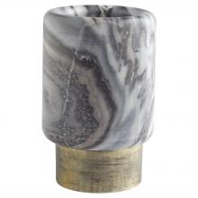 Cyan Designs 11649 - Roma Vase Designed by J Kent Martin Grey - Small