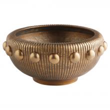 Cyan Designs 11697 - Batten Bowl Designed by J Kent Martin Antique Brass