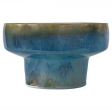 Cyan Designs 11771 - Elevated Bowl Designed by Thom Filicia Shellish Blue - Tall