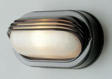 Trans Globe 4123 BK - 1LT OVAL HOR BULKHEAD EYE LASH