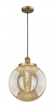 Innovations Lighting 201C-BB-G208-14 - Beacon - 1 Light - 14 inch - Brushed Brass - Cord hung - Mini Pendant