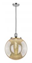Innovations Lighting 201C-PC-G208-14 - Beacon - 1 Light - 14 inch - Polished Chrome - Cord hung - Mini Pendant