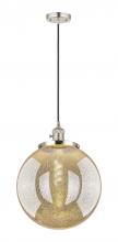 Innovations Lighting 201CSW-PN-G208-14 - Beacon - 1 Light - 14 inch - Polished Nickel - Cord hung - Mini Pendant