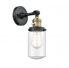 Innovations Lighting 203SW-BAB-G314 - Dover - 1 Light - 5 inch - Black Antique Brass - Adjustable Sconce
