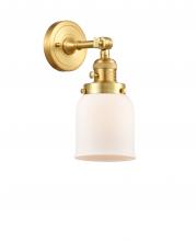 Innovations Lighting 203SW-SG-G51 - Bell - 1 Light - 5 inch - Satin Gold - Adjustable Sconce