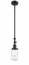 Innovations Lighting 206-BK-G314 - Dover - 1 Light - 5 inch - Matte Black - Stem Hung - Adjustable Mini Pendant