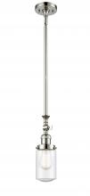Innovations Lighting 206-PN-G314 - Dover - 1 Light - 5 inch - Polished Nickel - Stem Hung - Adjustable Mini Pendant
