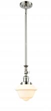 Innovations Lighting 206-PN-G531 - Oxford - 1 Light - 7 inch - Polished Nickel - Stem Hung - Adjustable Mini Pendant
