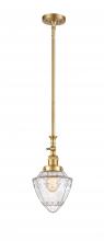 Innovations Lighting 206-SG-G664-7 - Bullet - 1 Light - 7 inch - Satin Gold - Stem Hung - Adjustable Mini Pendant