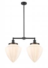 Innovations Lighting 209-OB-G661-12 - Bullet - 2 Light - 24 inch - Oil Rubbed Bronze - Stem Hung - Adjustable Island Light