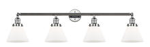 Innovations Lighting 215-PC-G41 - Cone - 4 Light - 44 inch - Polished Chrome - Adjustable Bath Vanity Light