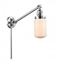 Innovations Lighting 237-PC-G311 - Dover - 1 Light - 5 inch - Polished Chrome -Adjustable Swing Arm