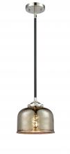 Innovations Lighting 284-1S-BPN-G78-LED - Bell - 1 Light - 8 inch - Black Polished Nickel - Cord hung - Mini Pendant