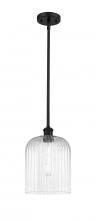 Innovations Lighting 516-1S-BK-G559-8CL - Bridal Veil - 1 Light - 5 inch - Matte Black - Mini Pendant