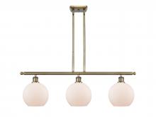 Innovations Lighting 516-3I-AB-G121-8 - Athens - 3 Light - 36 inch - Antique Brass - Cord hung - Island Light