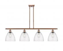 Innovations Lighting 516-4I-AC-GBD-94 - Bristol - 4 Light - 48 inch - Antique Copper - Cord hung - Island Light