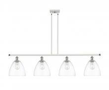 Innovations Lighting 516-4I-WPC-GBD-92 - Bristol - 4 Light - 48 inch - White Polished Chrome - Cord hung - Island Light