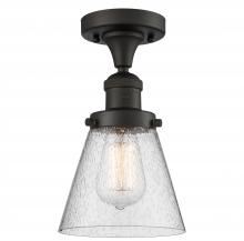 Innovations Lighting 517-1CH-OB - Bare Bulb - 1 Light - 5 inch - Oil Rubbed Bronze - Semi-Flush Mount