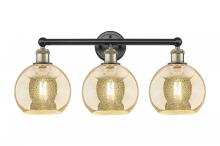 Innovations Lighting 616-3W-BAB-G128-8 - Athens - 3 Light - 26 inch - Black Antique Brass - Bath Vanity Light