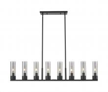 Innovations Lighting 617-8I-BK-G617-8SM - Boreas - 6 Light - 48 inch - Matte Black - Linear Pendant