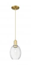 Innovations Lighting 716-1P-SG-G459-6CL - Preston - 1 Light - 6 inch - Satin Gold - Cord hung - Mini Pendant