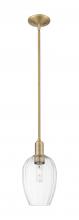 Innovations Lighting 716-1S-BB-G457-6CL - Preston - 1 Light - 6 inch - Brushed Brass - Mini Pendant
