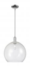 Innovations Lighting 716-1S-PC-G124-14 - Athens - 1 Light - 14 inch - Polished Chrome - Stem hung - Mini Pendant