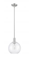 Innovations Lighting 716-1S-SN-G122-10 - Athens - 1 Light - 10 inch - Brushed Satin Nickel - Stem hung - Mini Pendant