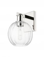 Innovations Lighting 716-1W-PN-G458-7CL - Preston - 1 Light - 6 inch - Polished Nickel - Sconce