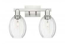 Innovations Lighting 716-2W-SN-G459-6CL - Preston - 2 Light - 16 inch - Brushed Satin Nickel - Bath Vanity Light