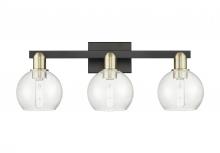 Innovations Lighting 716-3W-BAB-G124-6 - Athens - 3 Light - 25 inch - Black Antique Brass - Bath Vanity Light