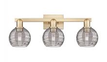 Innovations Lighting 716-3W-CB-G1213-6SM - Athens Deco Swirl - 3 Light - 26 inch - Champagne Bronze - Bath Vanity Light