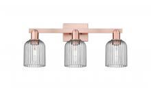 Innovations Lighting 716-3W-CB-G122-6 - Athens - 3 Light - 25 inch - Champagne Bronze - Bath Vanity Light