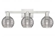 Innovations Lighting 716-3W-SN-G1213-6SM - Athens Deco Swirl - 3 Light - 26 inch - Brushed Satin Nickel - Bath Vanity Light