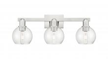 Innovations Lighting 716-3W-SN-G124-6 - Athens - 3 Light - 25 inch - Brushed Satin Nickel - Bath Vanity Light