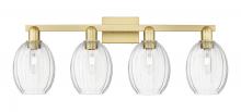 Innovations Lighting 716-4W-SG-G459-6CL - Preston - 4 Light - 36 inch - Satin Gold - Bath Vanity Light